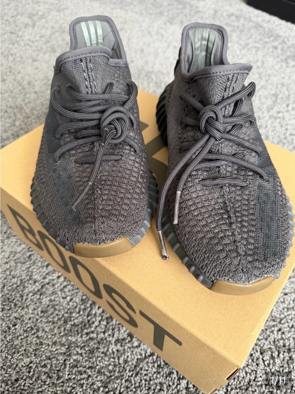 Adidas Yeezy Boost 350 V2 Cinder FY2903 Kids GS 6.5 / Women’s 8
